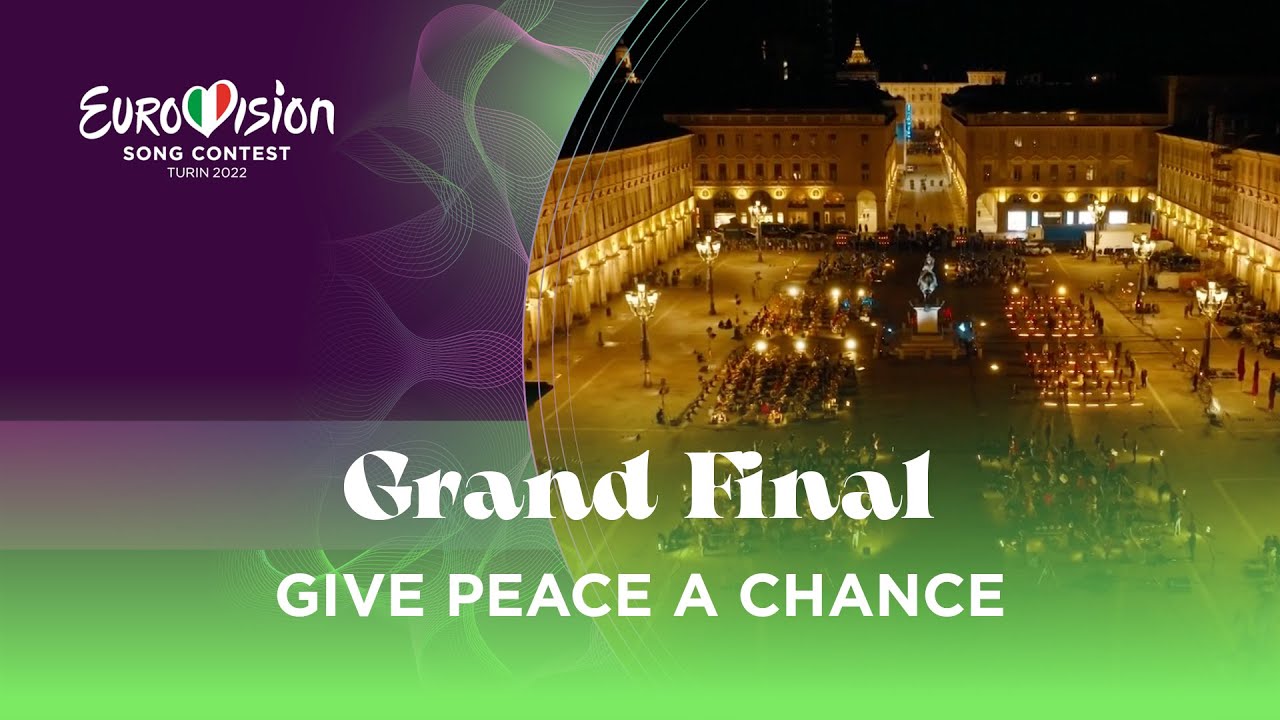 ESC2022, Rockin' 1000 con Give Peace A Chance apre la Grand Final