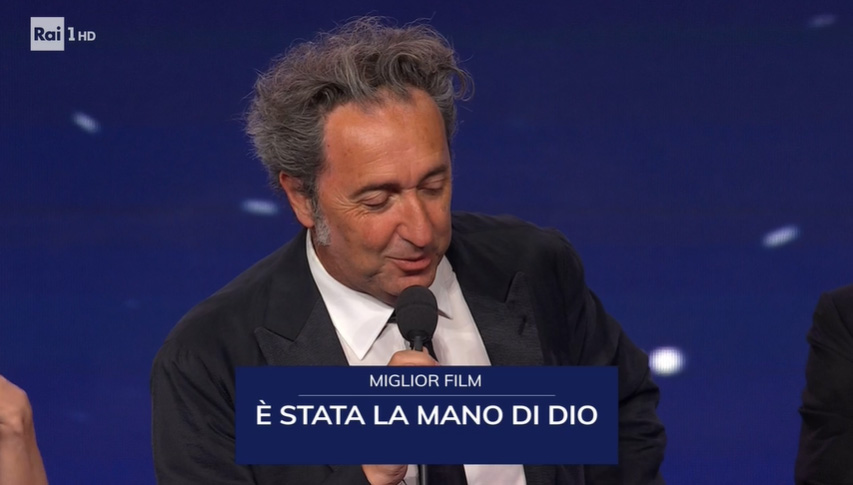 Premio David di Donatello 2022 - Migliori Film a È stata la mano di Dio di Paolo Sorrentino