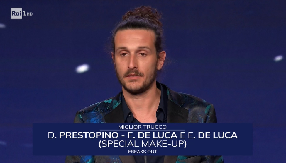 Premio David di Donatello 2022 - Migliore Trucco a Diego Prestopino - Emanuele De Luca e Davide De Luca (Prostetico O Special Make-Up) per Freaks Out