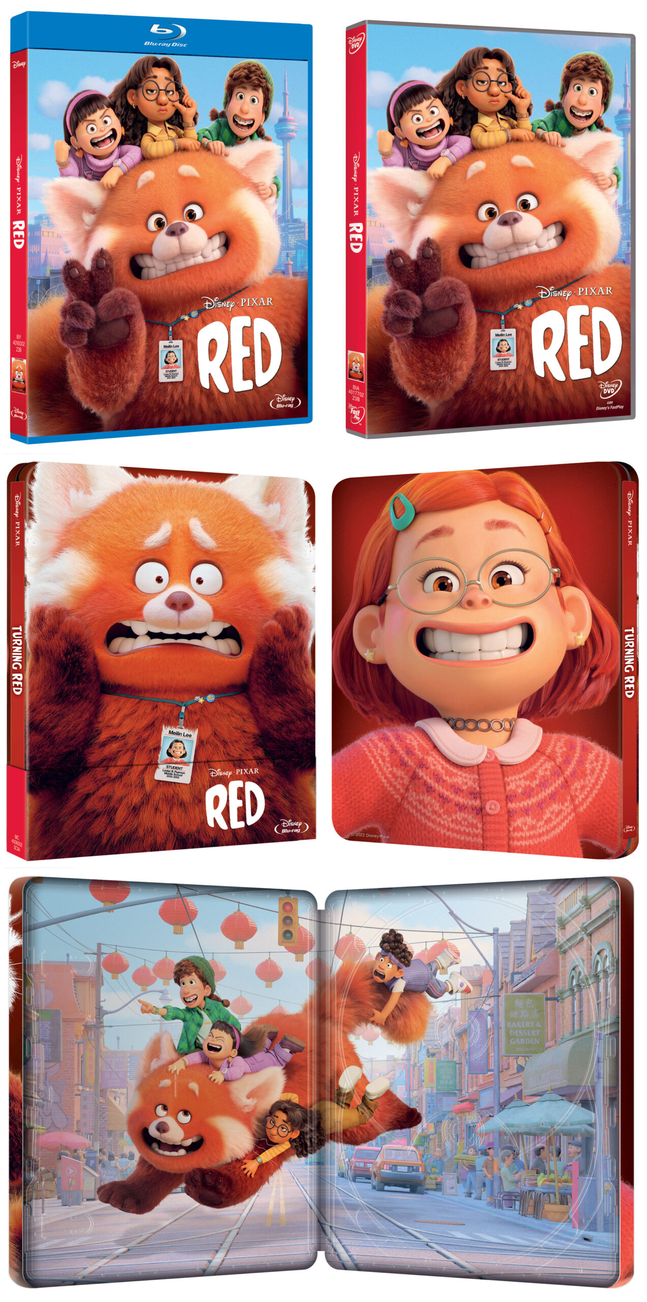 RED, il film Disney e Pixar ora disponibile in Blu-ray, DVD e Steelbook