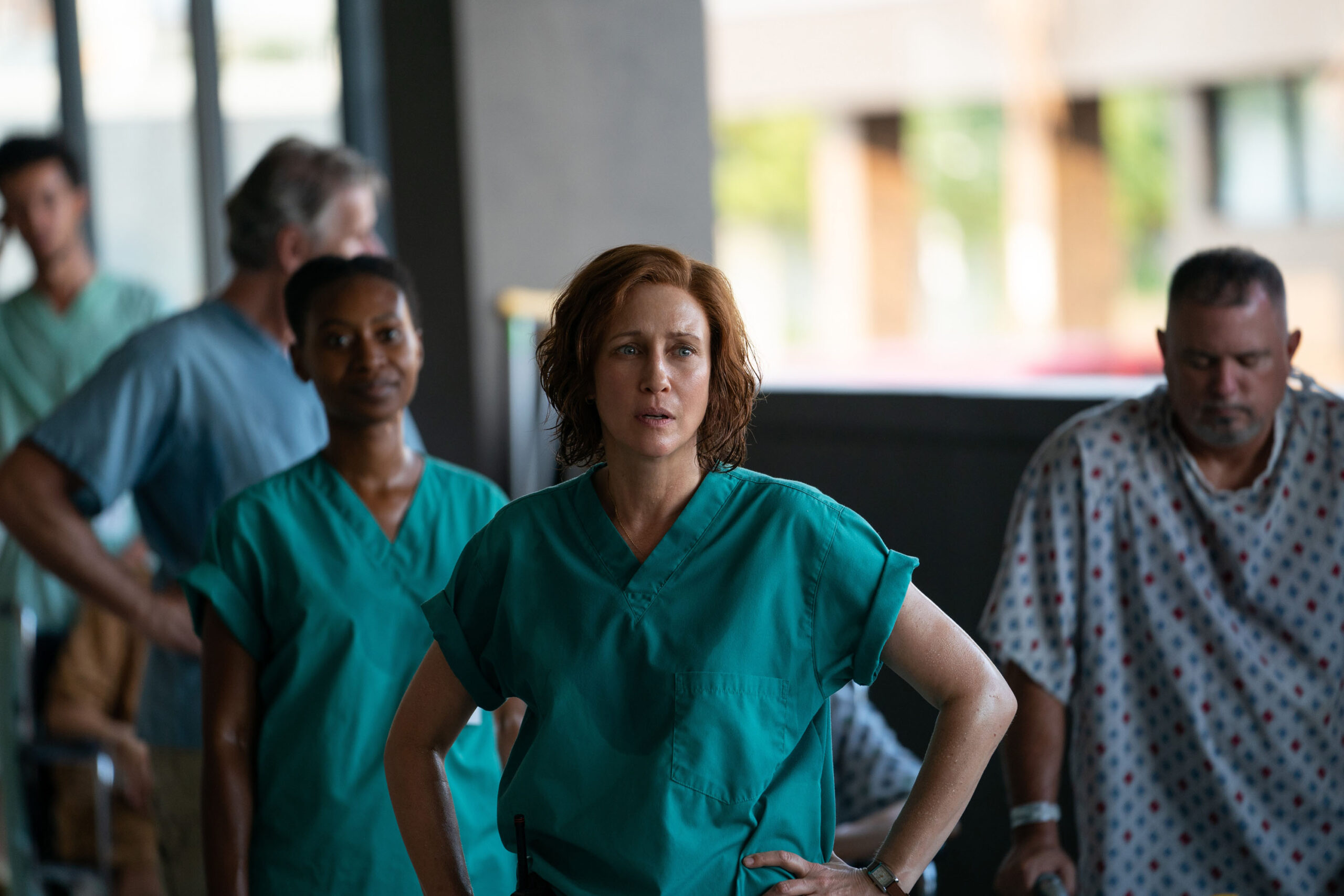 Vera Farmiga in Cinque giorni al Memorial 1x03 [credit: Russ Martin; courtesy of Apple]