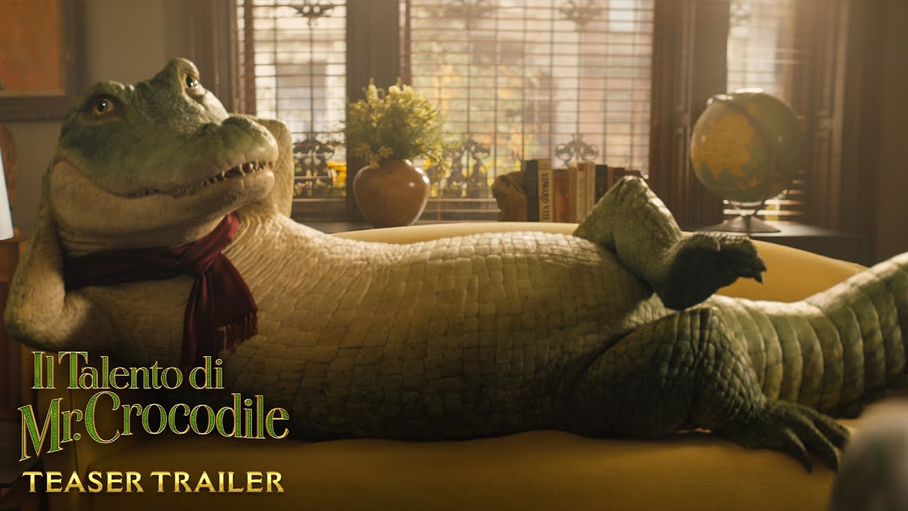 Il Talento di Mr. Crocodile, teaser italiano