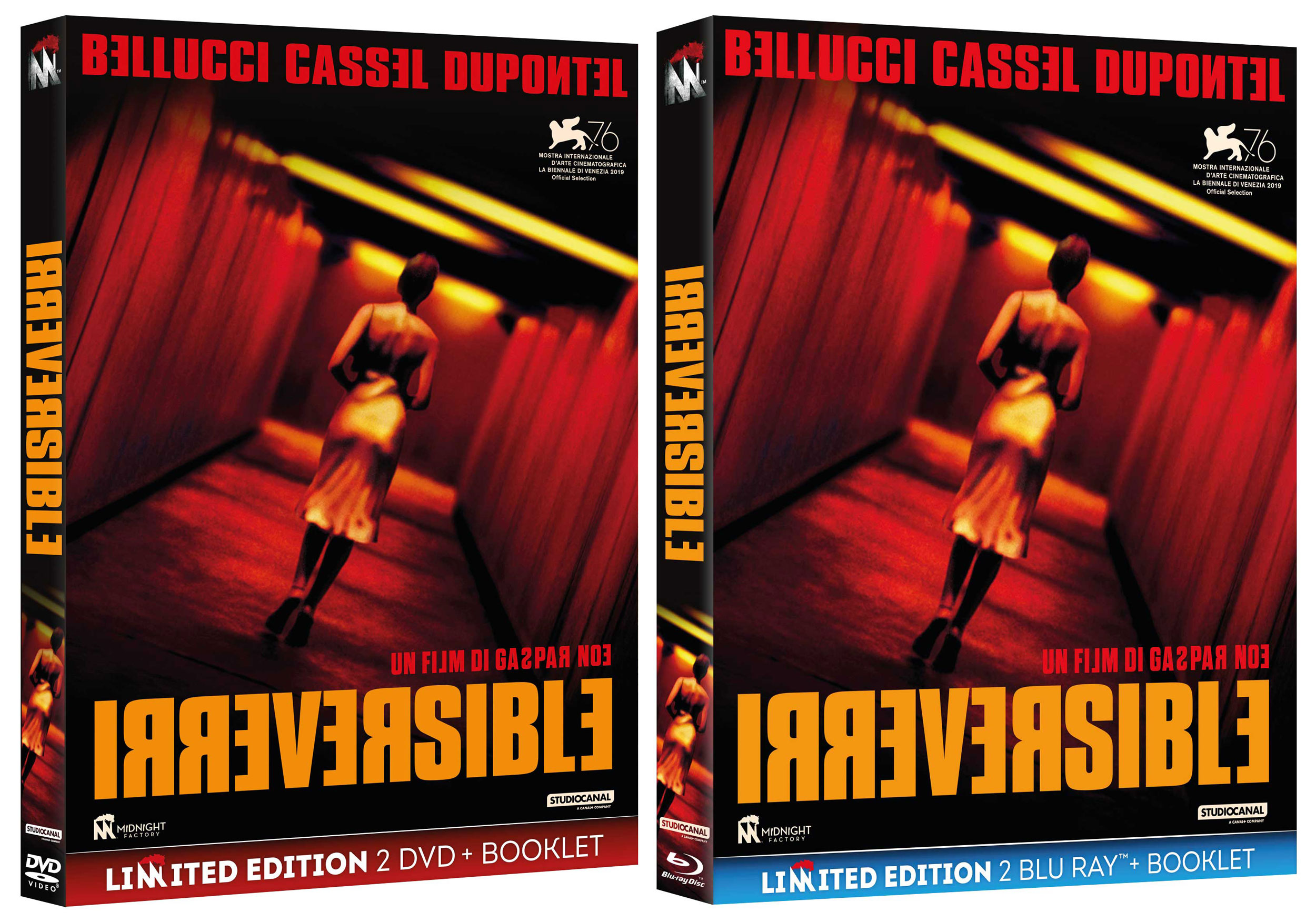 Irréversible Collection  in DVD e Blu-ray