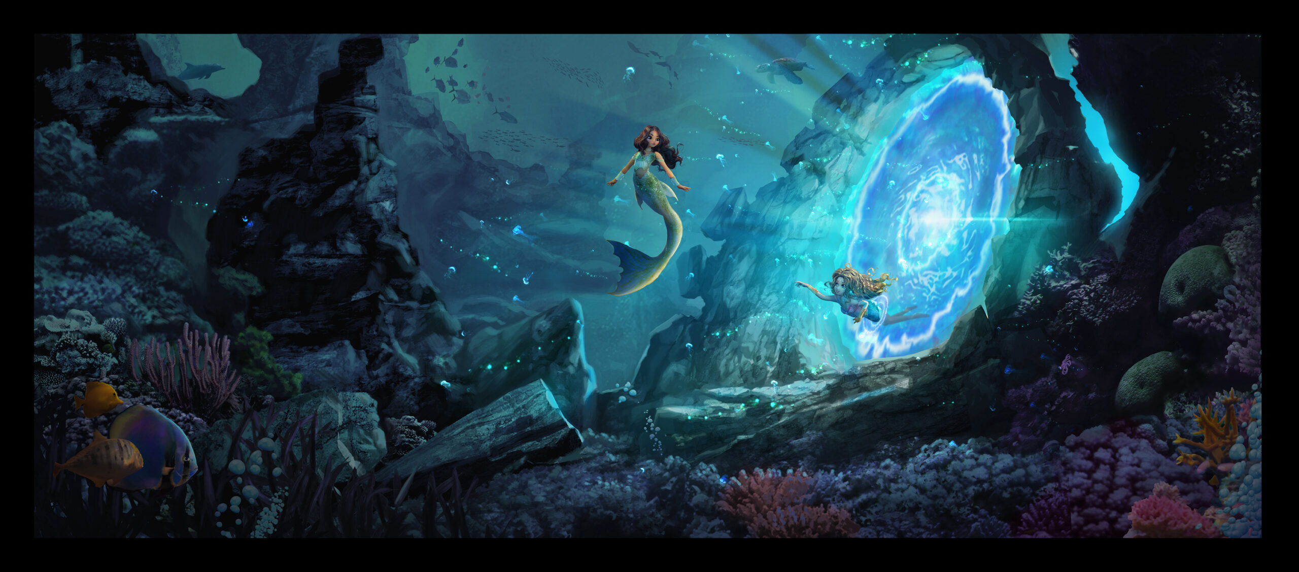 Mermaid Magic - Concept Art [credit: Rainbow SPA; courtesy of Netflix]