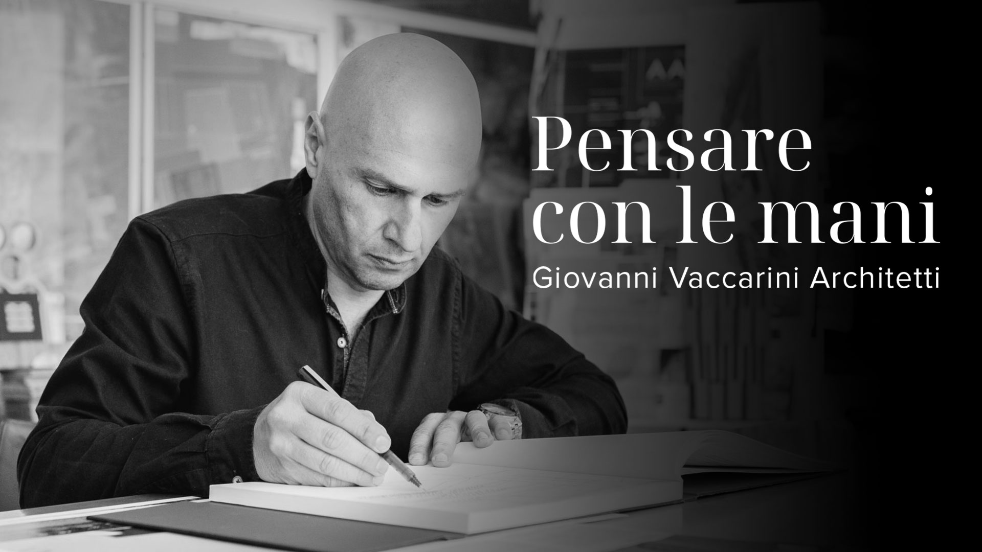 Poster Pensare con le Mani - Giovanni Vaccarini