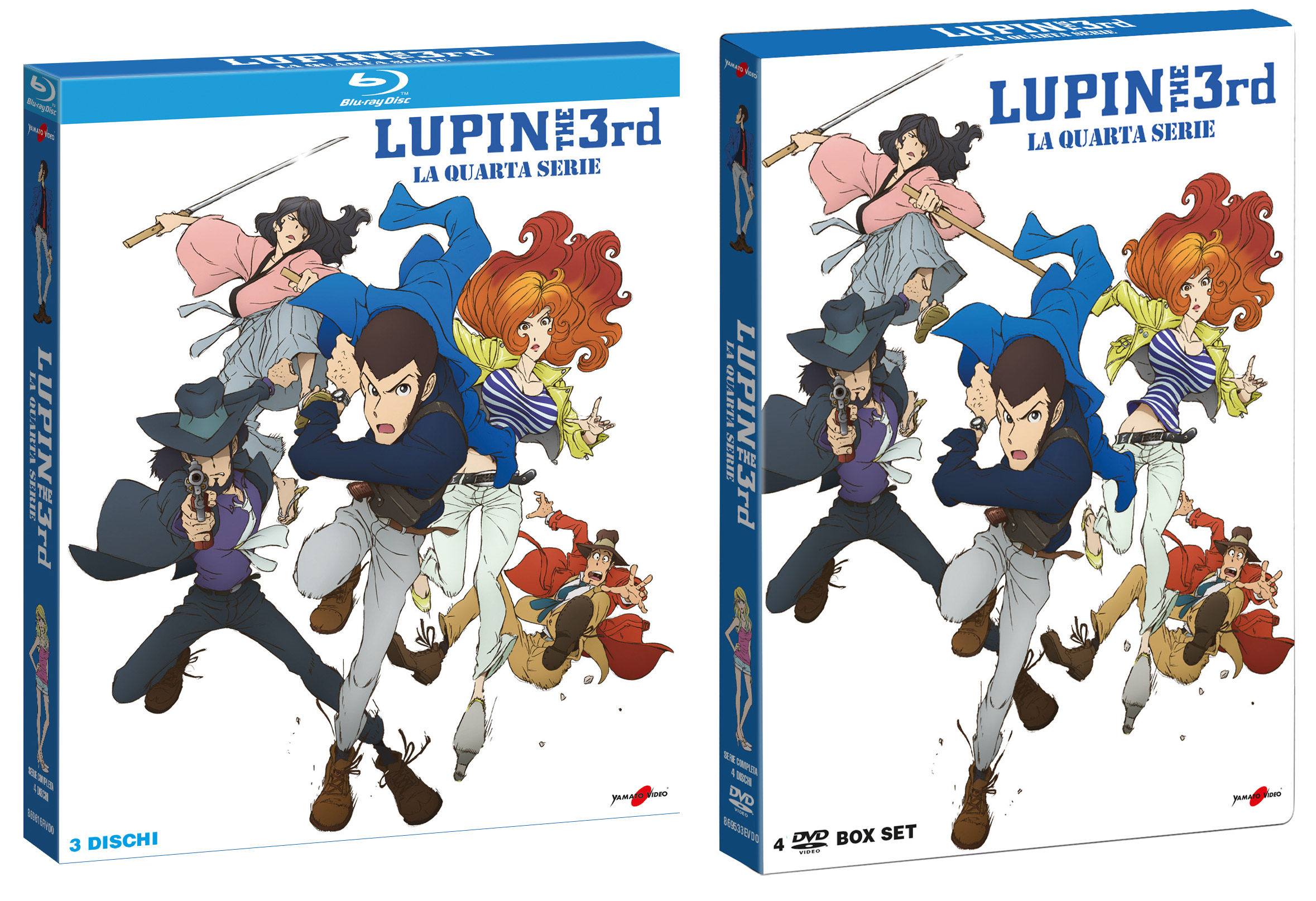 LUPIN III - La quarta serie | Cofanetti DVD e BD