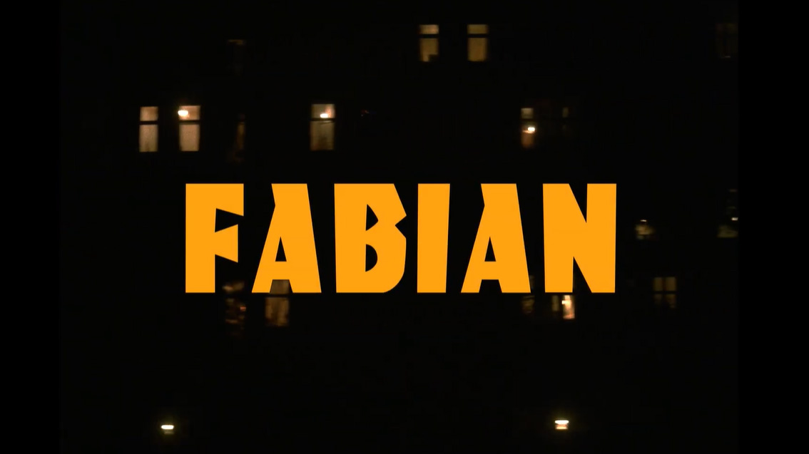 Fabian - Going To The Dogs, trailer film di Dominik Graf