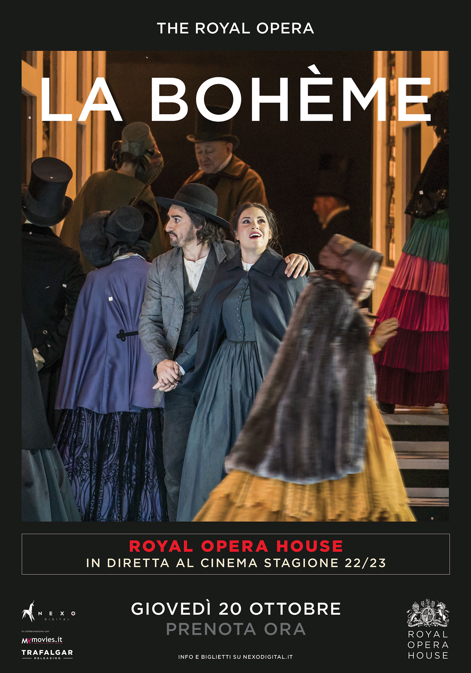 La Bohème di Puccini live al cinema da Covent Garden (20 ottobre 2022)