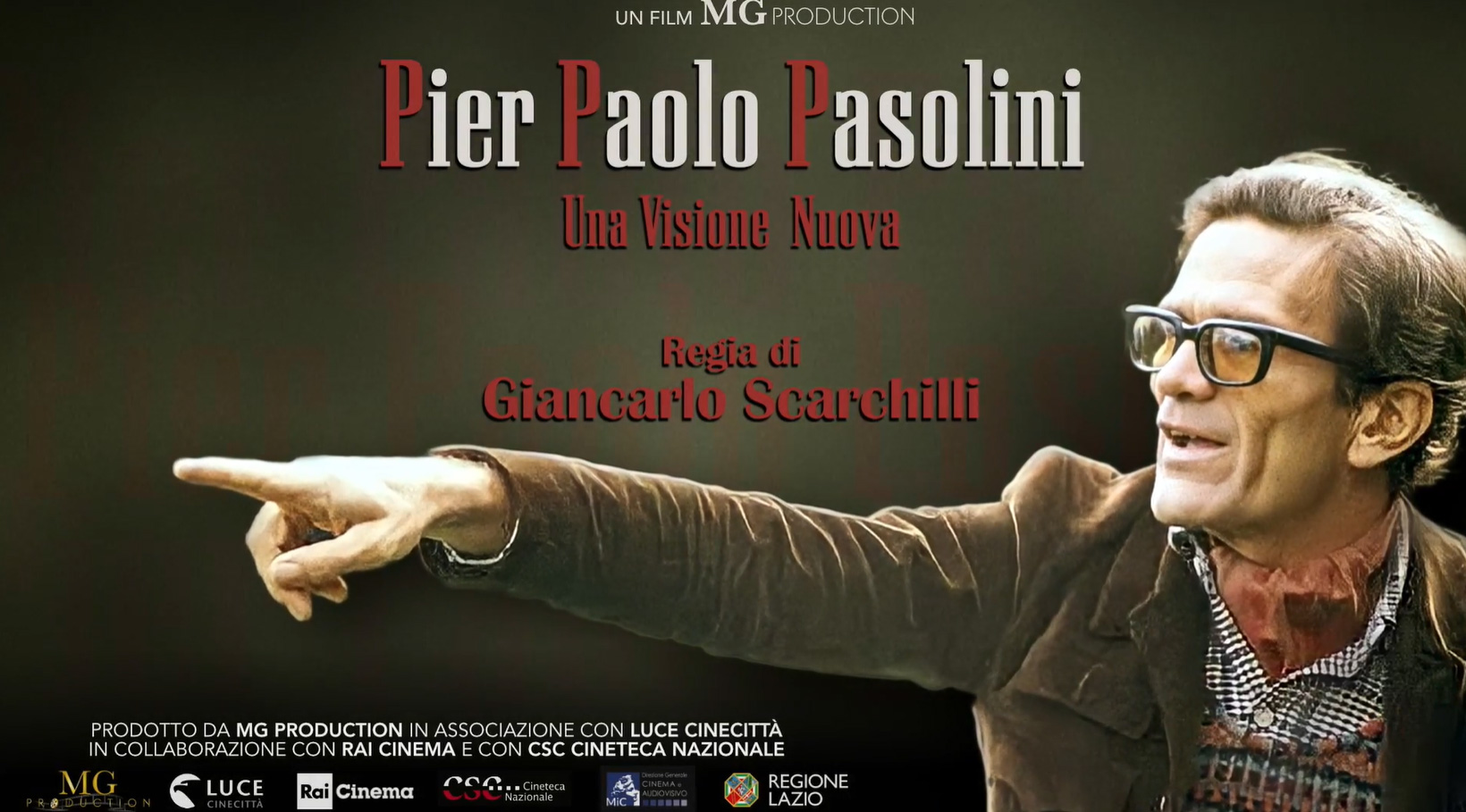 Trailer Pier Paolo Pasolini - Una Visione Nuova di Giancarlo Scarchilli