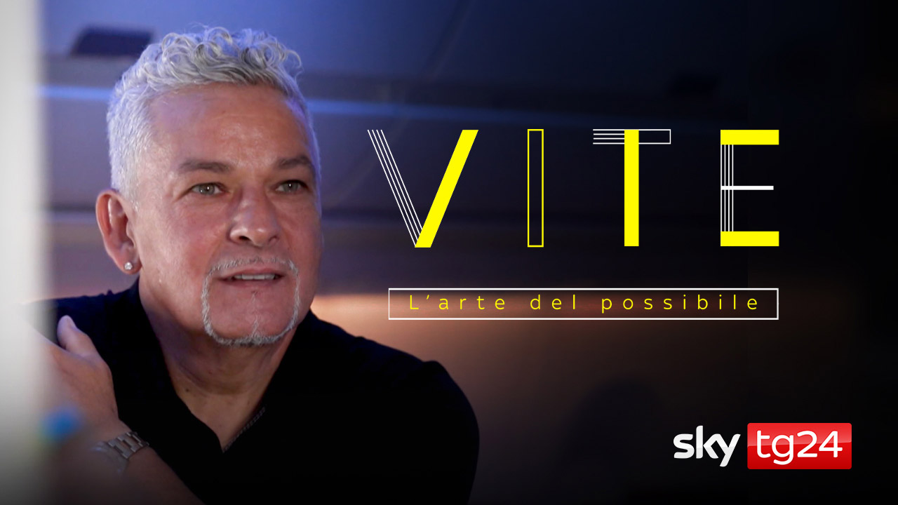 Roberto Baggio a 'Vite - L'arte del possibile' su Sky