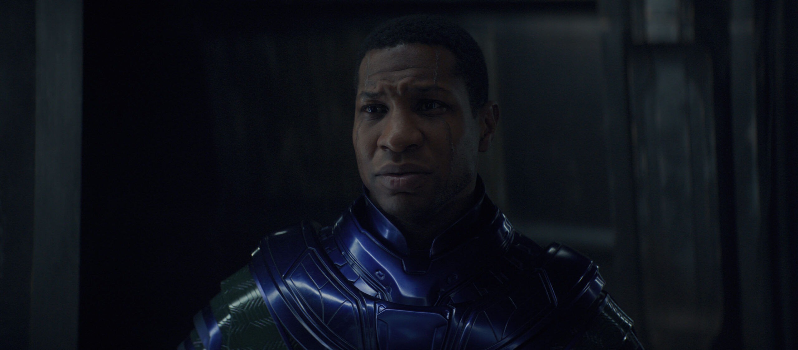 Jonathan Majors come Kang the Conqueror in Ant-Man and The Wasp: Quantumania [credit: courtesy of Marvel Studios. Copyright 2022 Marvel]