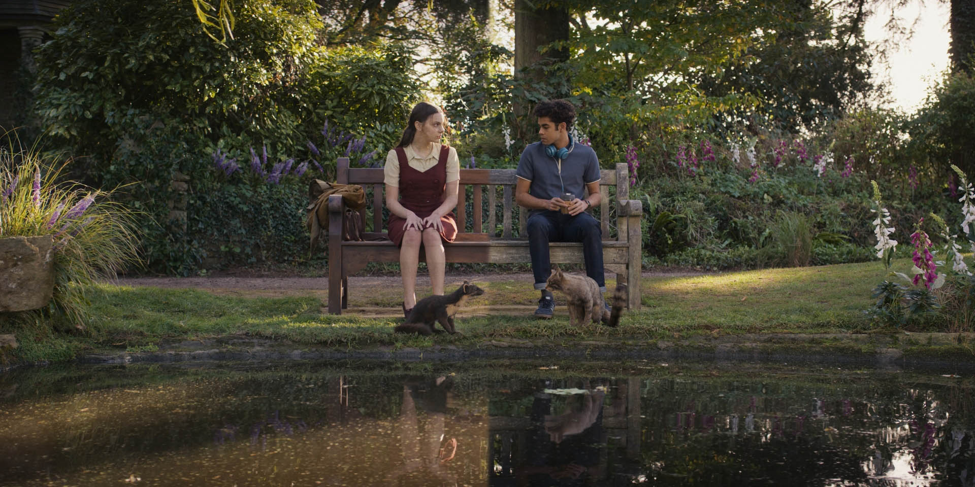 Dafne Keen, Amir Wilson in His Dark Materials 3x08 [credit: courtesy of HBO / Warner Media]