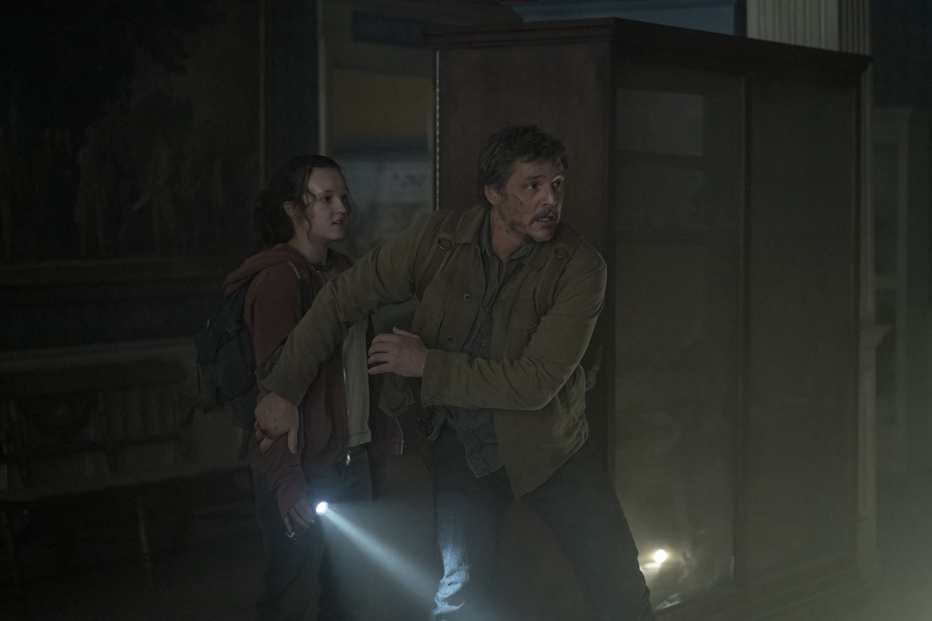 Bella Ramsey, Pedro Pascal in The Last of Us 1x03 [credit: Liane Hentscher/HBO; courtesy of Warner Media]