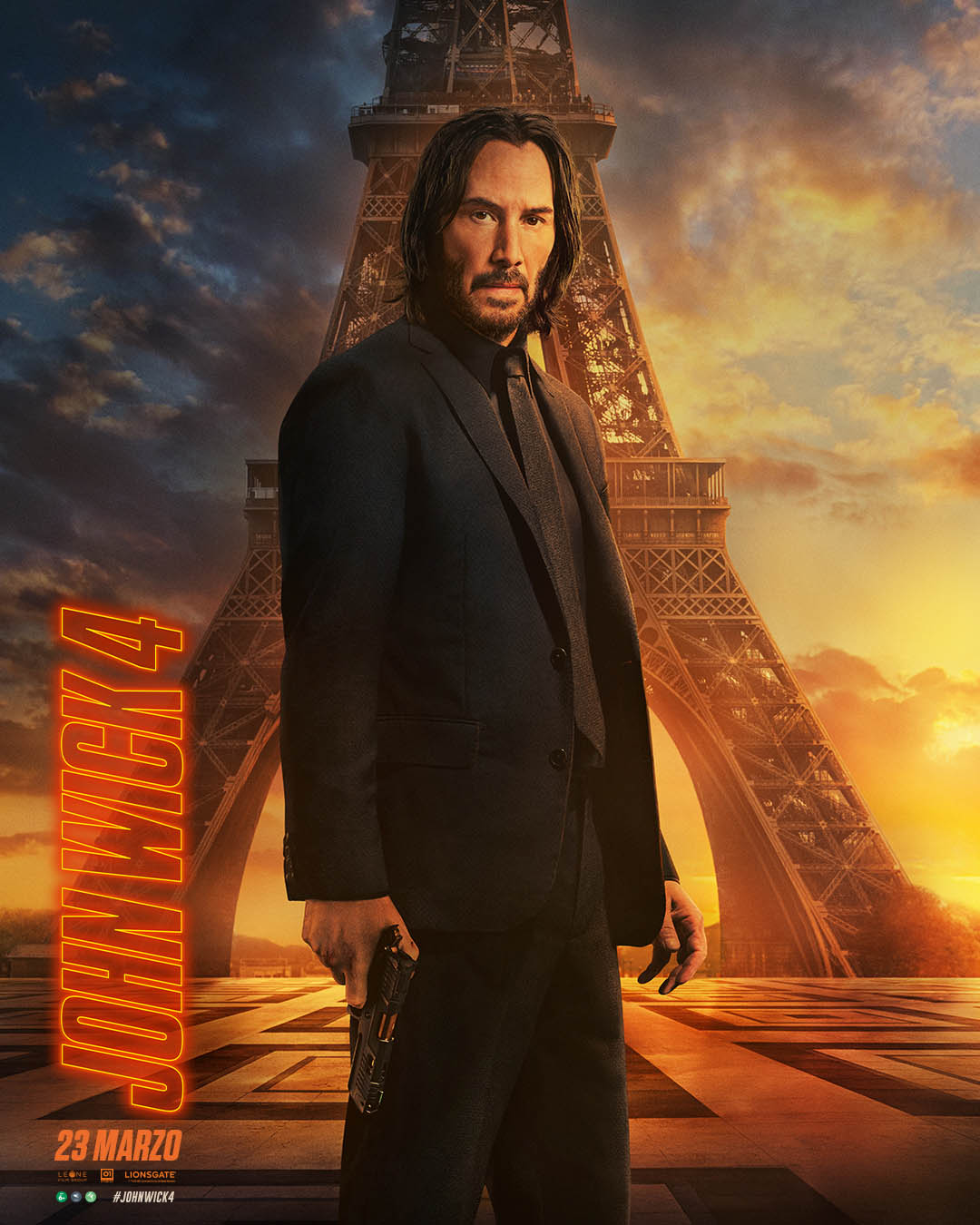 John Wick: Chapter 4 - Poster Personaggio Keanu