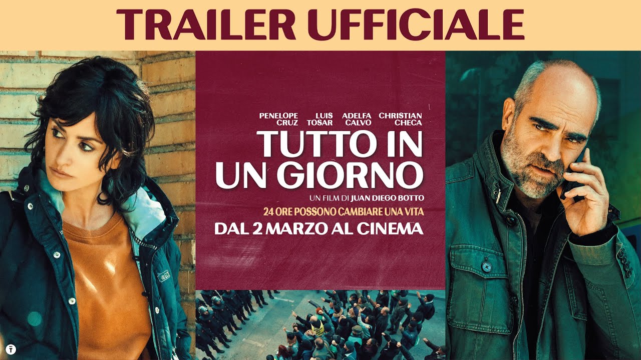 Tutto in un giorno, trailer film Juan Diego Botto