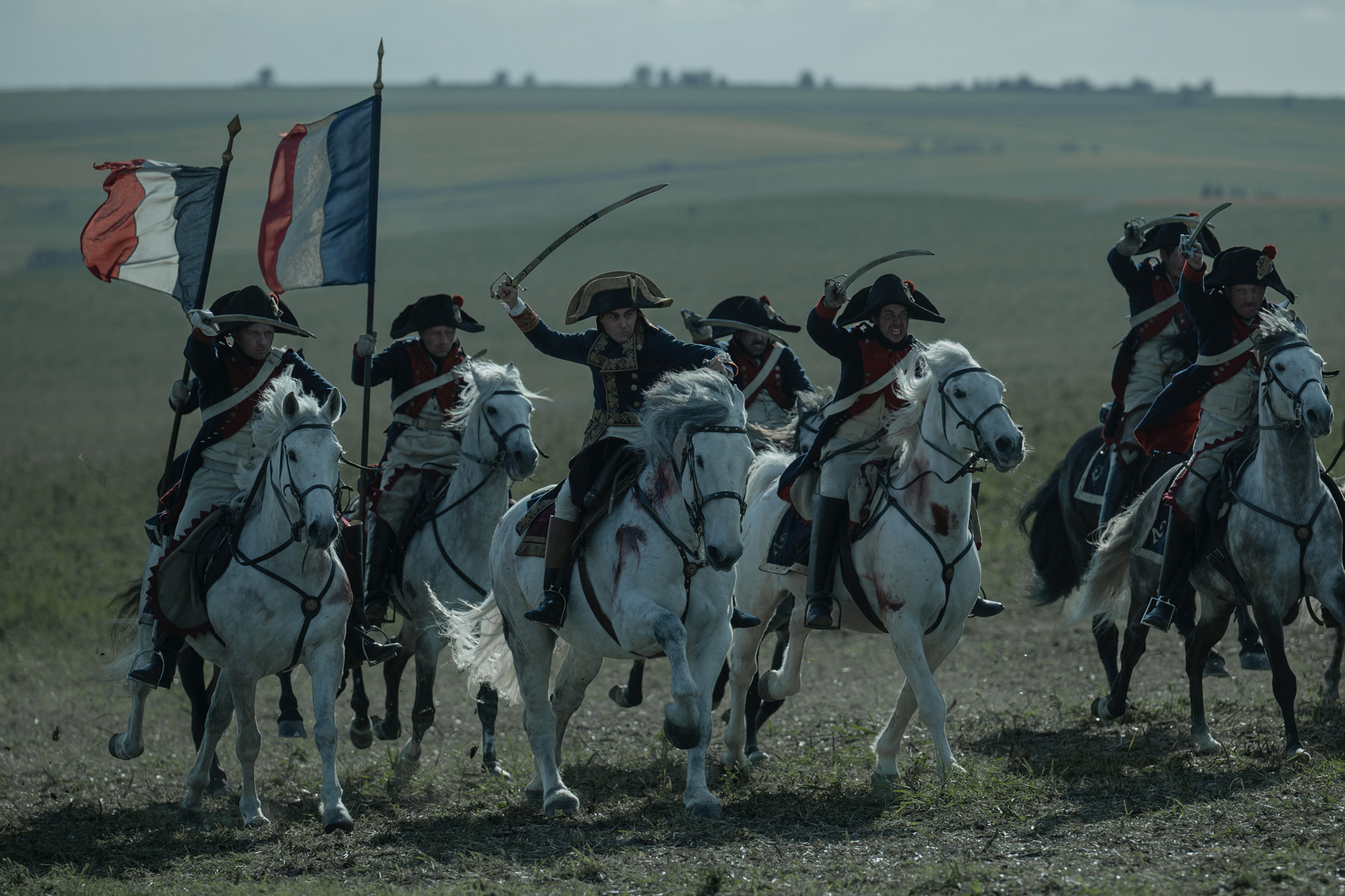 Napoleone di Ridley Scott - foto dal set [credit: Kevin Baker; courtesy of Apple]