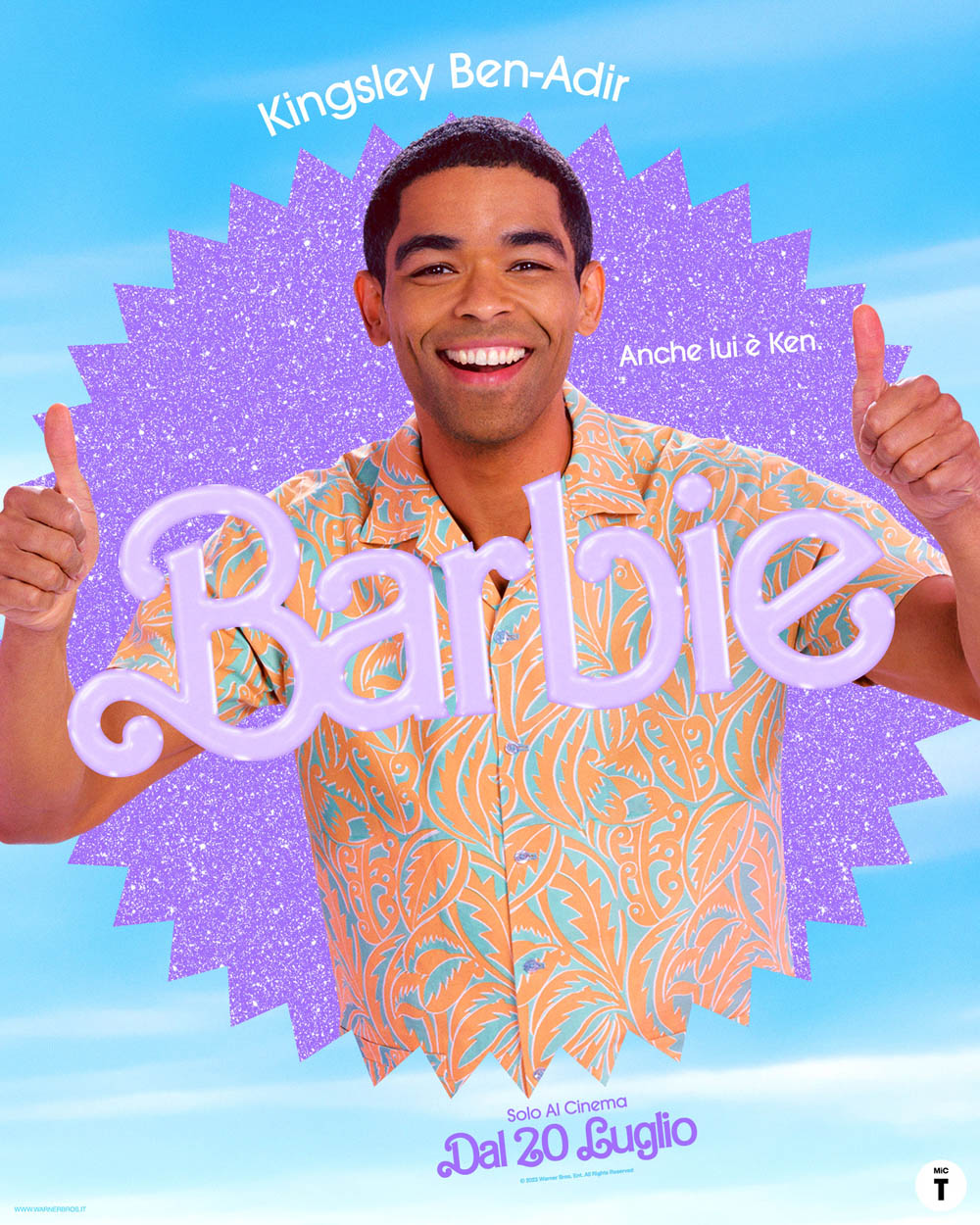 Barbie - Poster personaggio Kingsley Ben-Adir