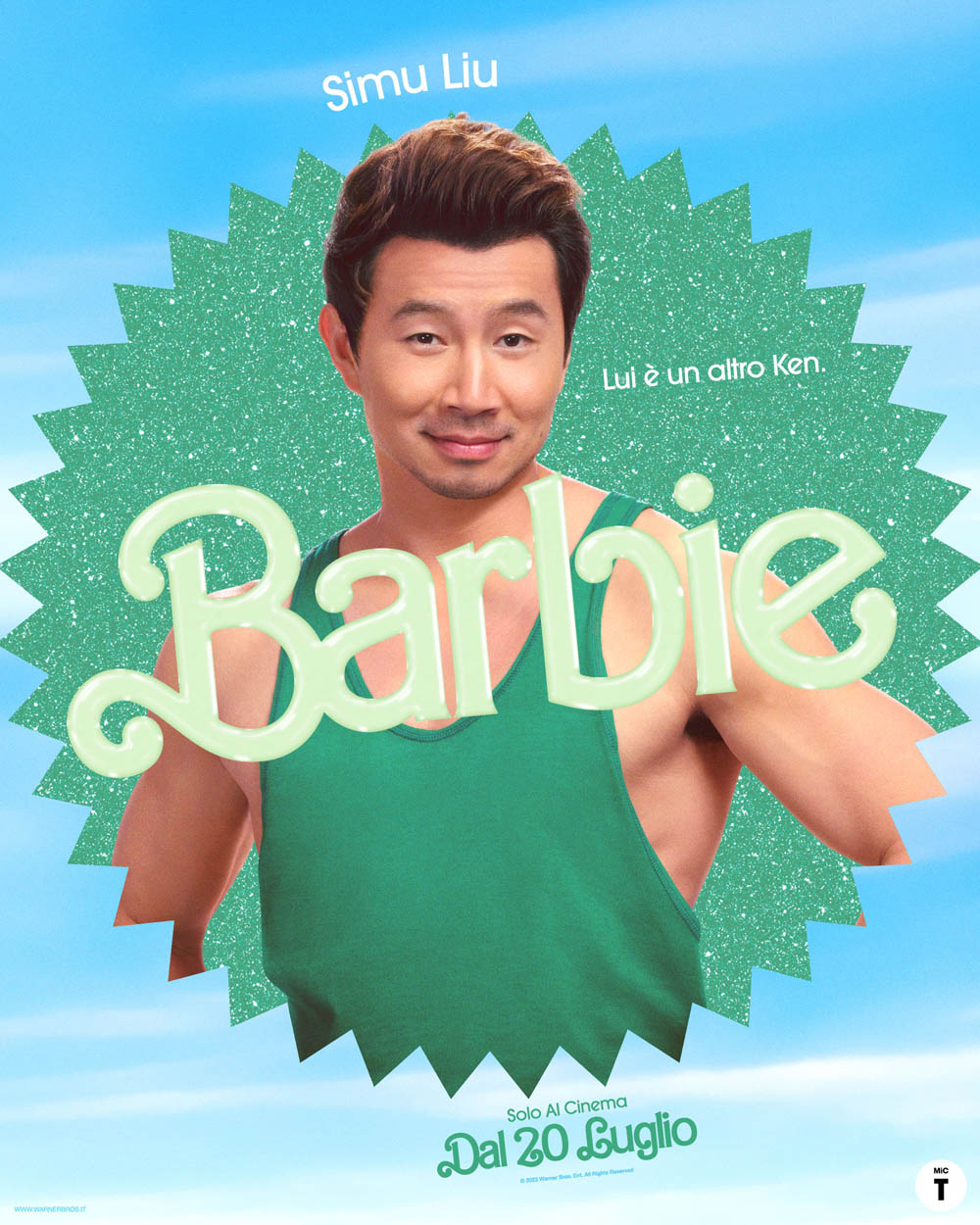 Barbie - Poster personaggio Simu Liu