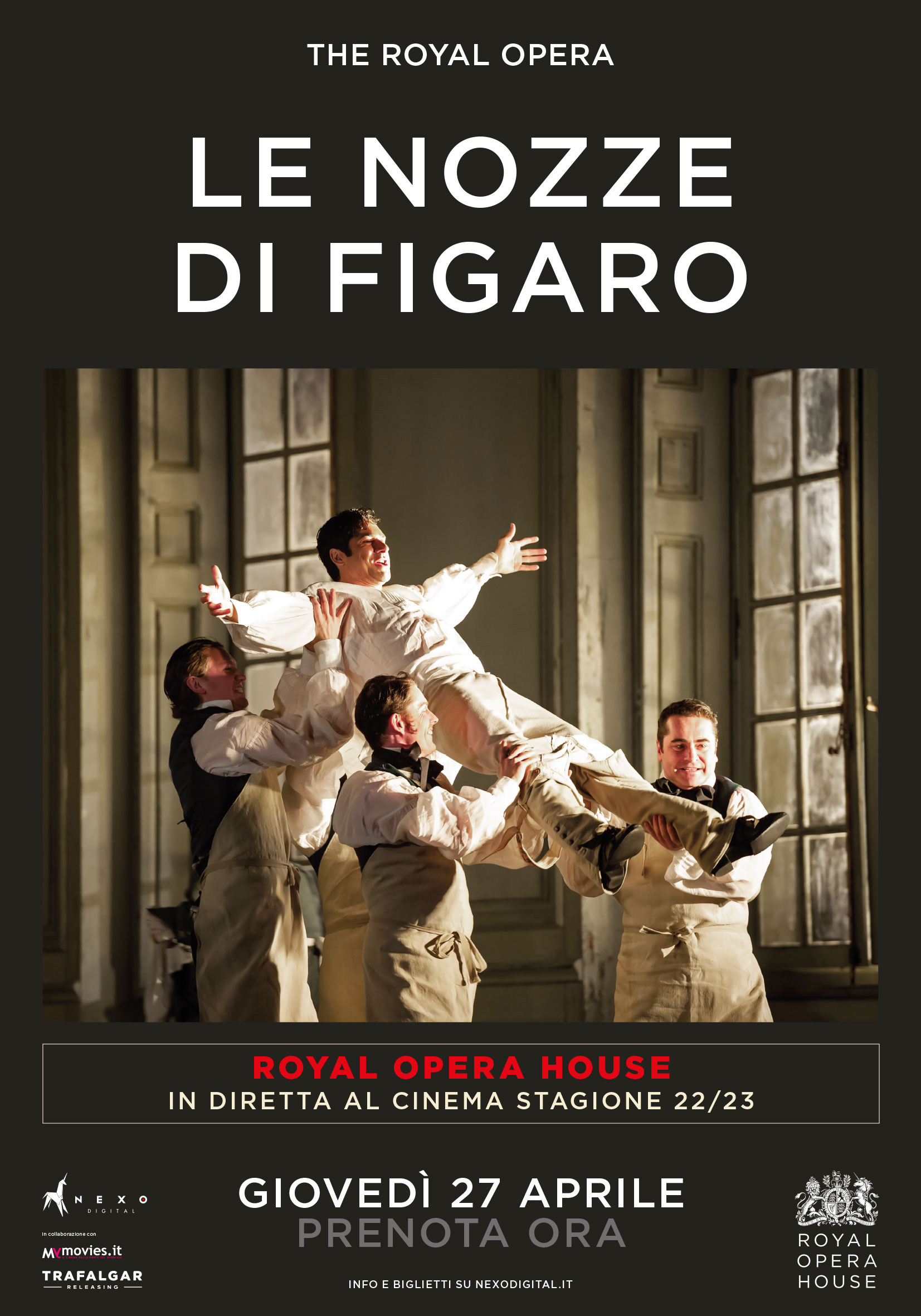 Le Nozze di Figaro della Royal Opera House al Cinema il 27 aprile 2023