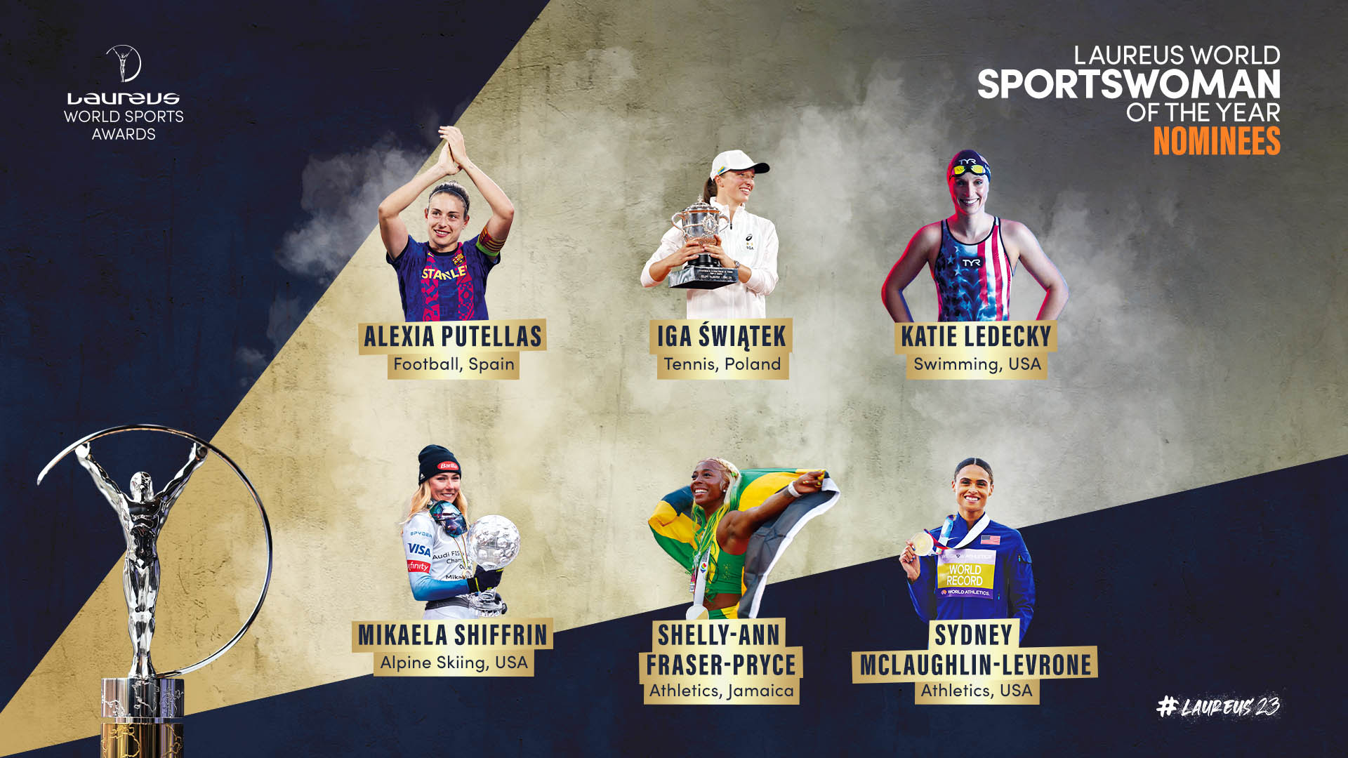 2023 - Laureus World Sportswoman of the Year Award (Sportiva dell'anno)