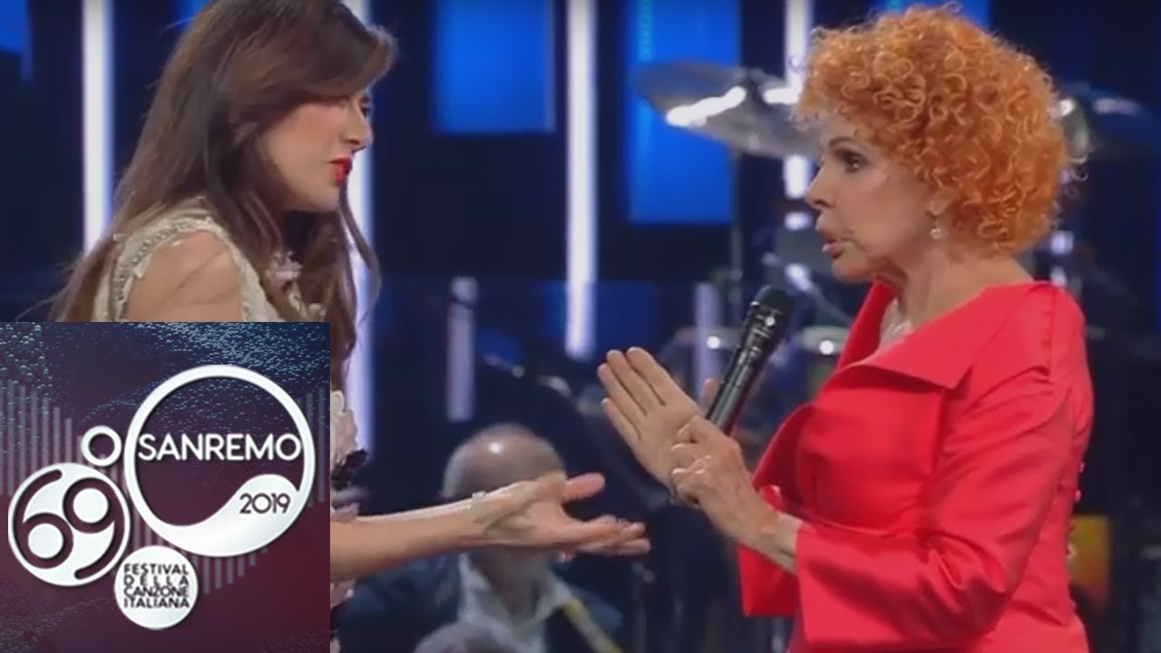 Sanremo 2019, Virginia Raffaele ed Ornella Vanoni