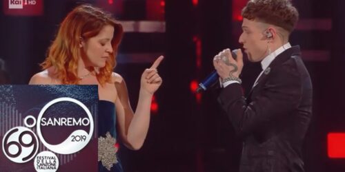 Sanremo 2019, Irama e Noemi cantano 'La ragazza con il cuore di latta'