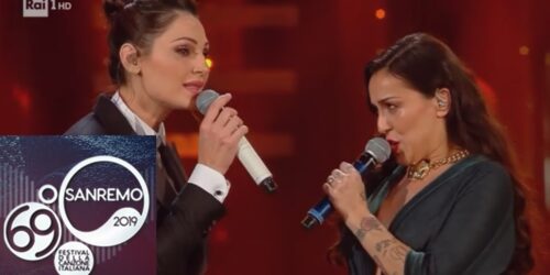 Sanremo 2019, Anna Tatangelo e Syria cantano 'Le nostre anime di notte'