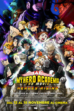 Locandina My Hero Academia The Movie 2 – Heroes: Rising