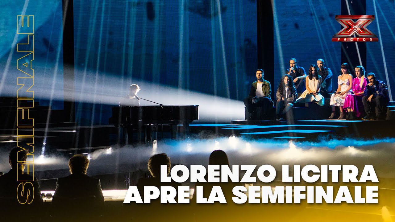 X Factor 2018: l'Opening della Semifinale con Lorenzo Licitra