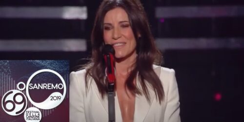 Sanremo 2019 - Paola Turci canta 'L'ultimo ostacolo'