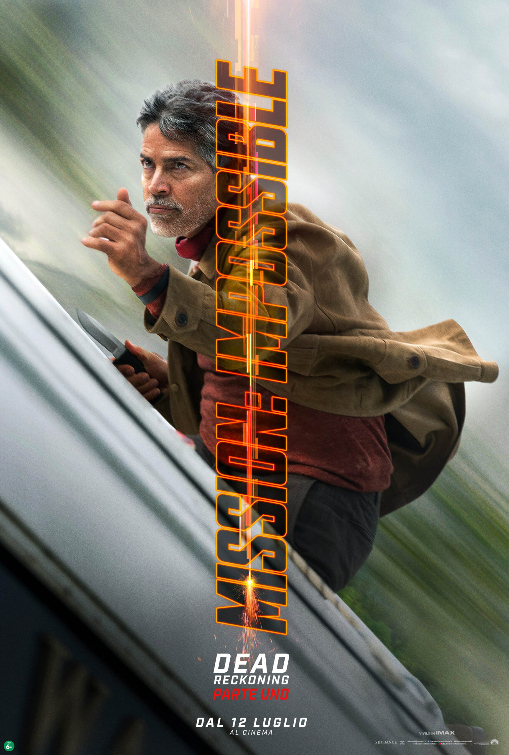 Mission: Impossible - Dead Reckoning (Parte uno) | Character Poster Esai Morales [credit: courtesy of Paramount Italia]