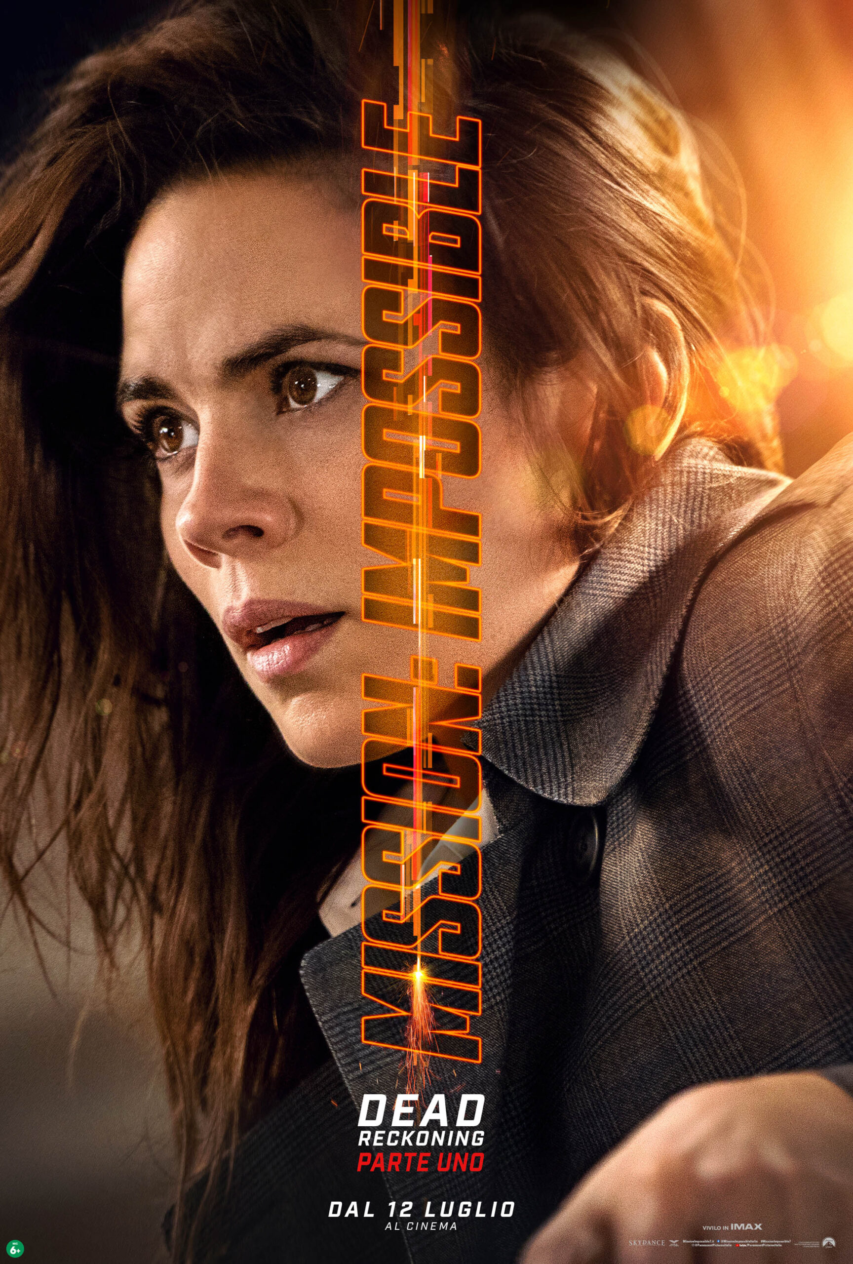 Mission: Impossible - Dead Reckoning (Parte uno) | Character Poster Hayley Atwell [credit: courtesy of Paramount Italia]