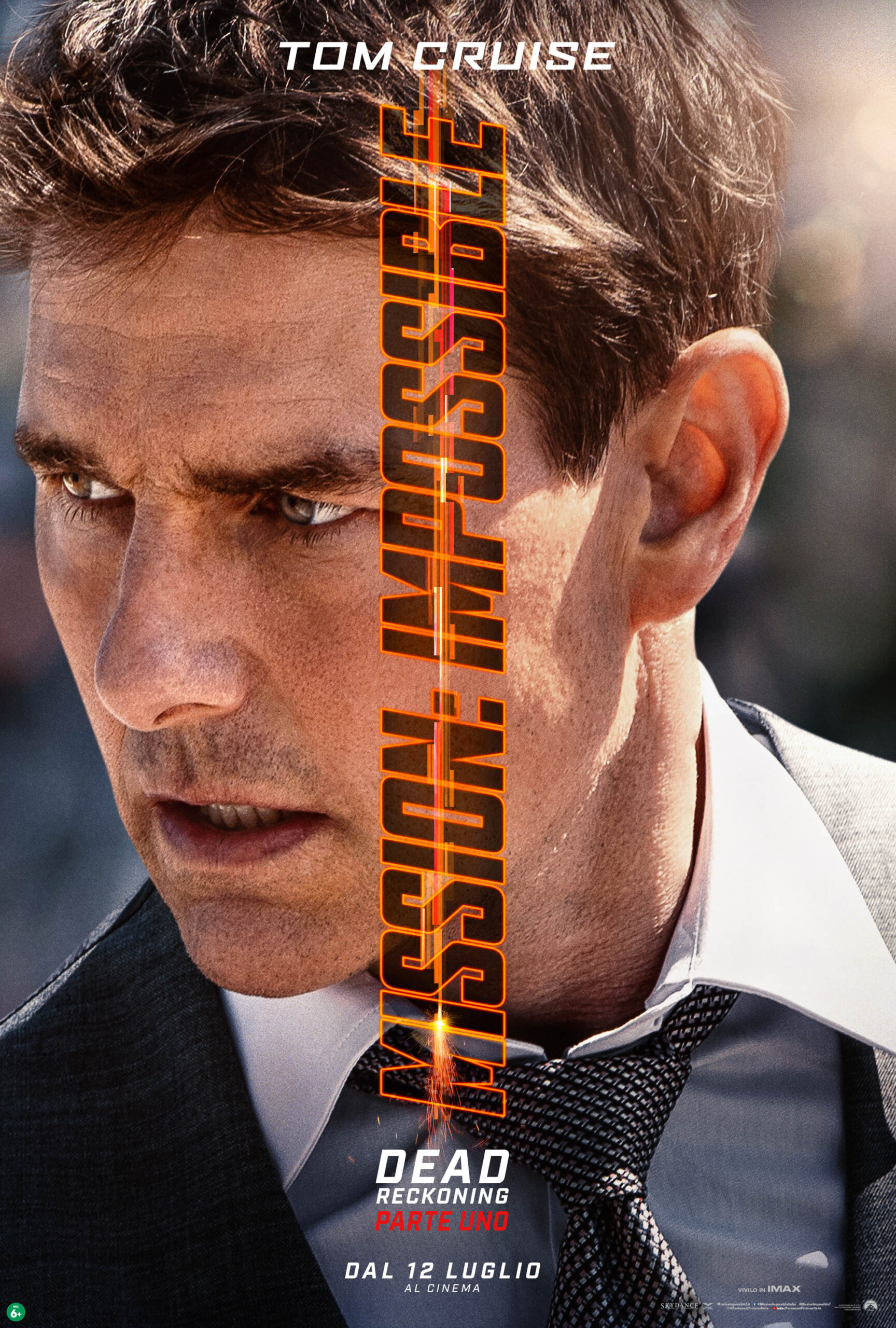 Mission: Impossible - Dead Reckoning (Parte uno) | Character Poster Tom Cruise [credit: courtesy of Paramount Italia]