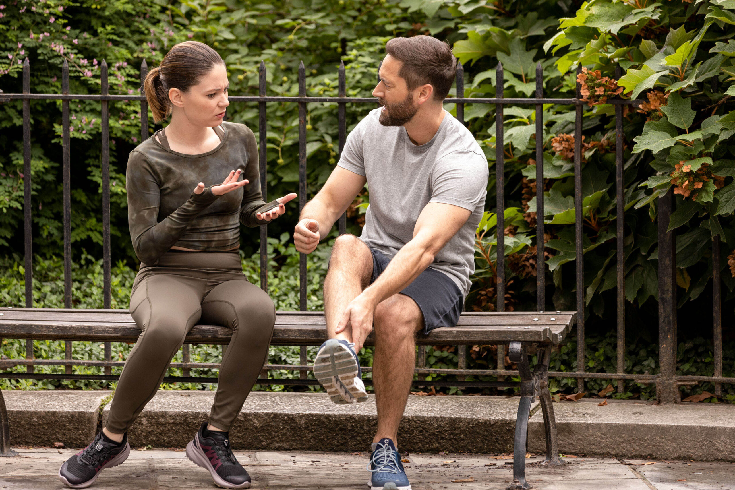 (S-D) Sandra Mae Frank come Dr. Elizabeth Wilder, Ryan Eggold come Dr. Max Goodwin in New Amsterdam 5x06 [tag: Sandra Mae Frank, Ryan Eggold] [credit: foto di Eric Liebowitz/NBC; Copyright 2022 NBCUniversal Media, LLC; courtesy of Mediaset]