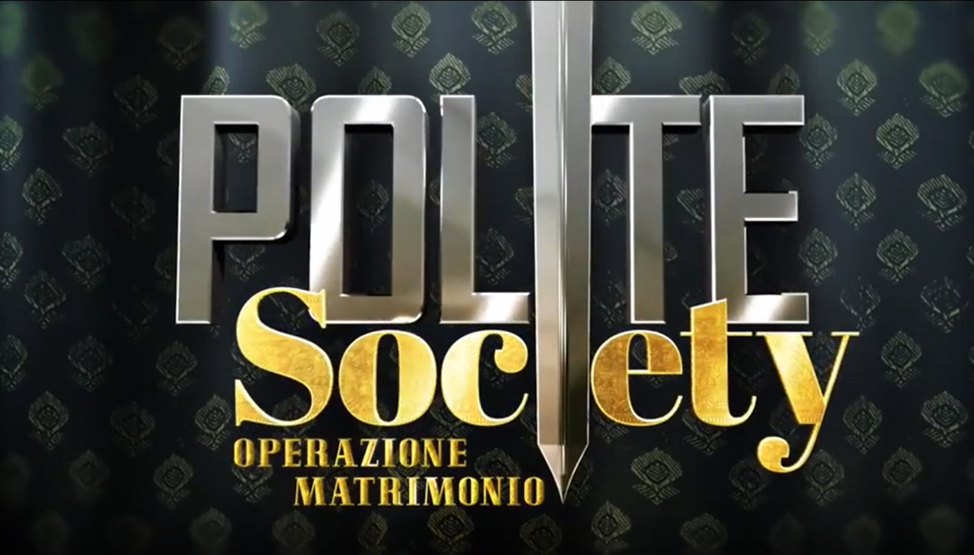 Polite Society - Operazione Matrimonio, logo da trailer film Nida Manzoor