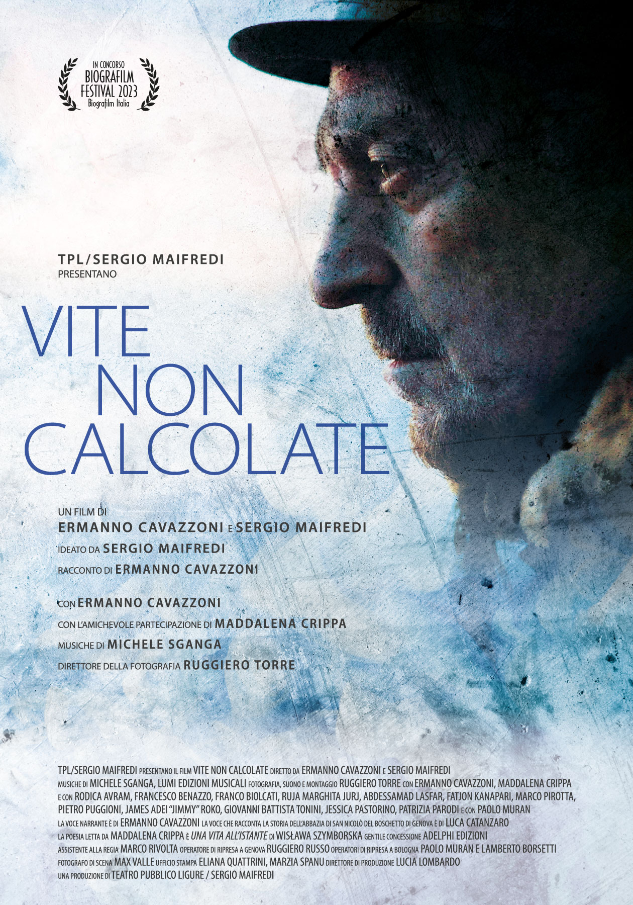 Poster Vite non calcolate, film di Ermanno Cavazzoni e Sergio Maifredi