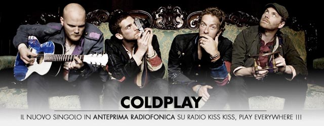 Hunger Games: Atlas dei Coldplay in anteprima su Radio KissKiss