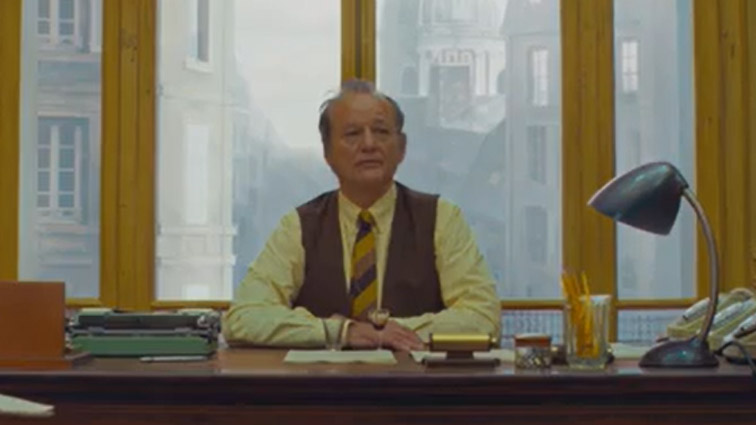 Bill Murray nel film The French Dispatch