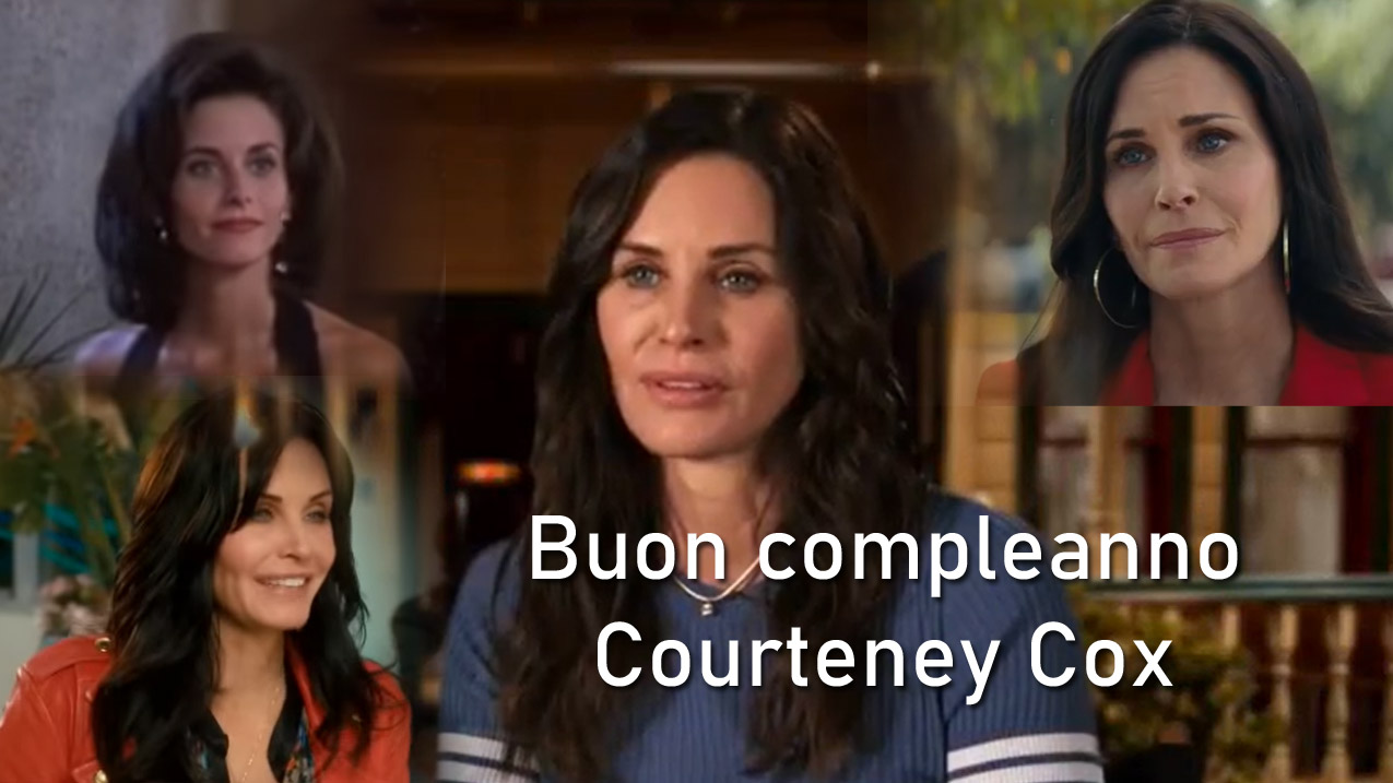 Buon compleanno, Courteney Cox