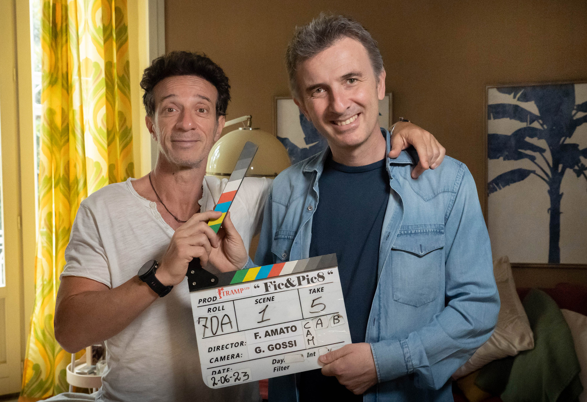 Ficarra e Picone sul set del nuovo film (2023) - Primo Ciak [credit: courtesy of Ufficio Stampa film]