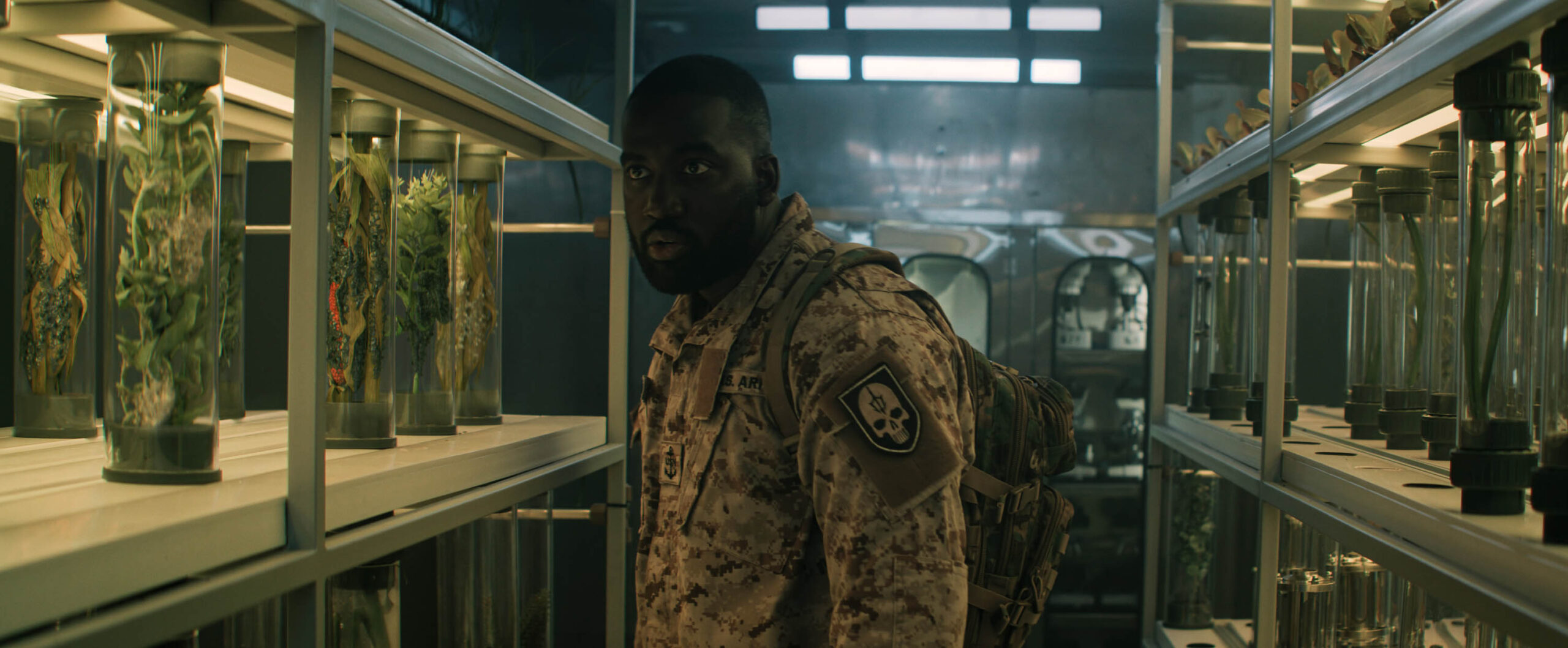 Shamier Anderson in Invasion 2x02 [credit: courtesy of Apple]