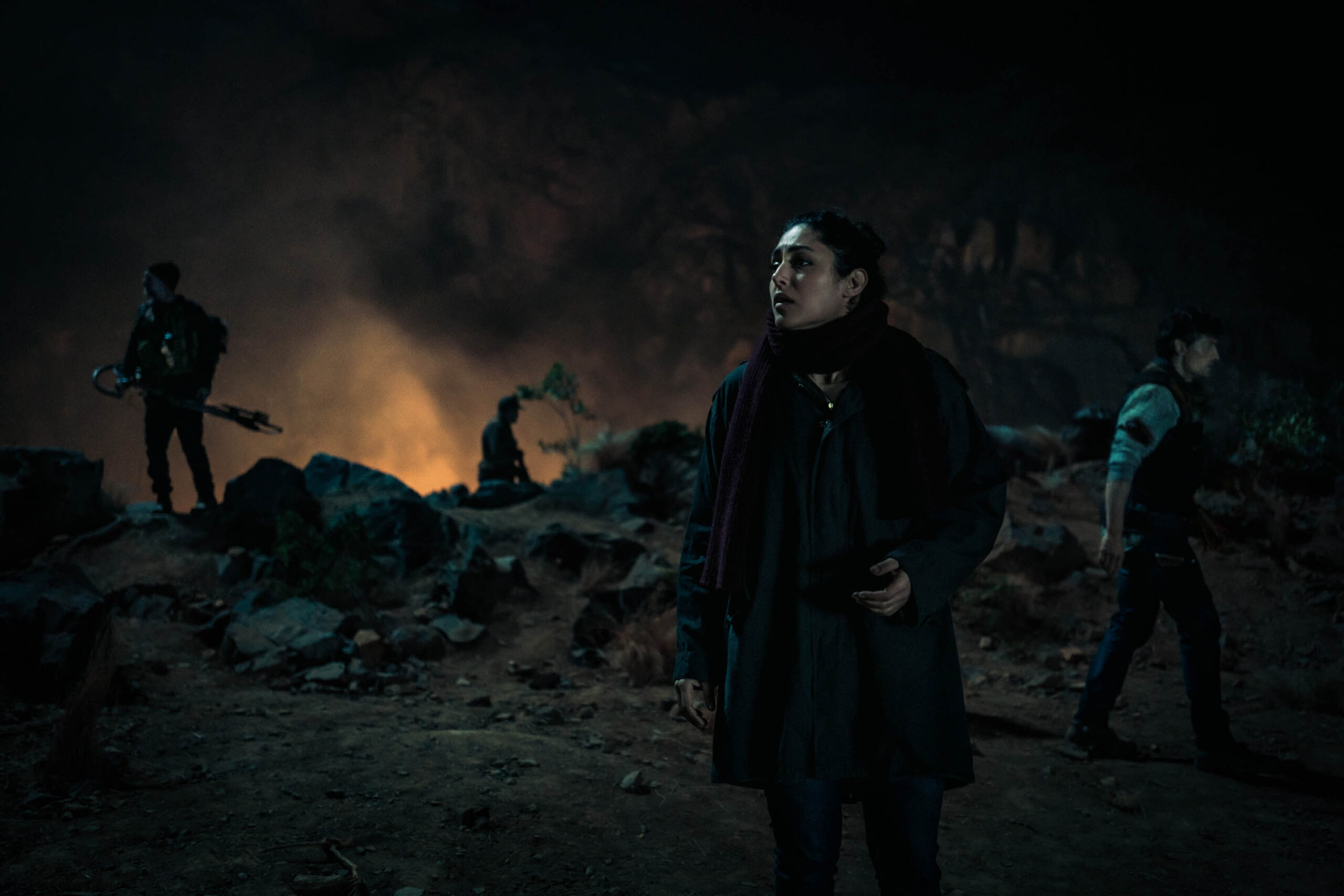 Golshifteh Farahani in Invasion 2x03 [tag: Golshifteh Farahani] [credit: Graham Bartholomew; courtesy of Apple]