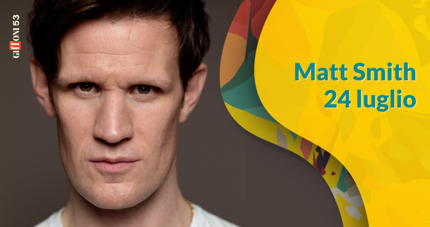 Matt Smith al Festival di Giffoni il 24 luglio 2023 per ritirare il Giffoni Award e incontrare il pubblico [credit: Ufficio Stampa Giffoni]