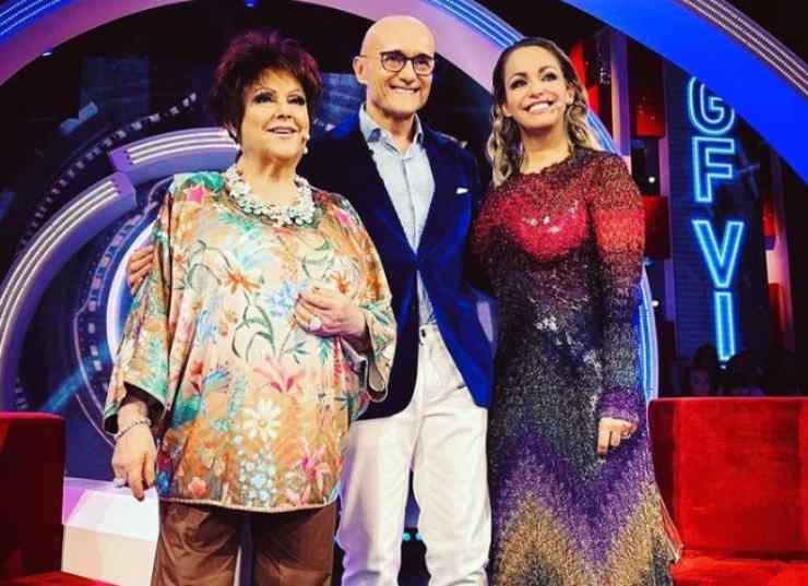 Orietta Berti, Alfonso Signorini e Sonia Bruganelli