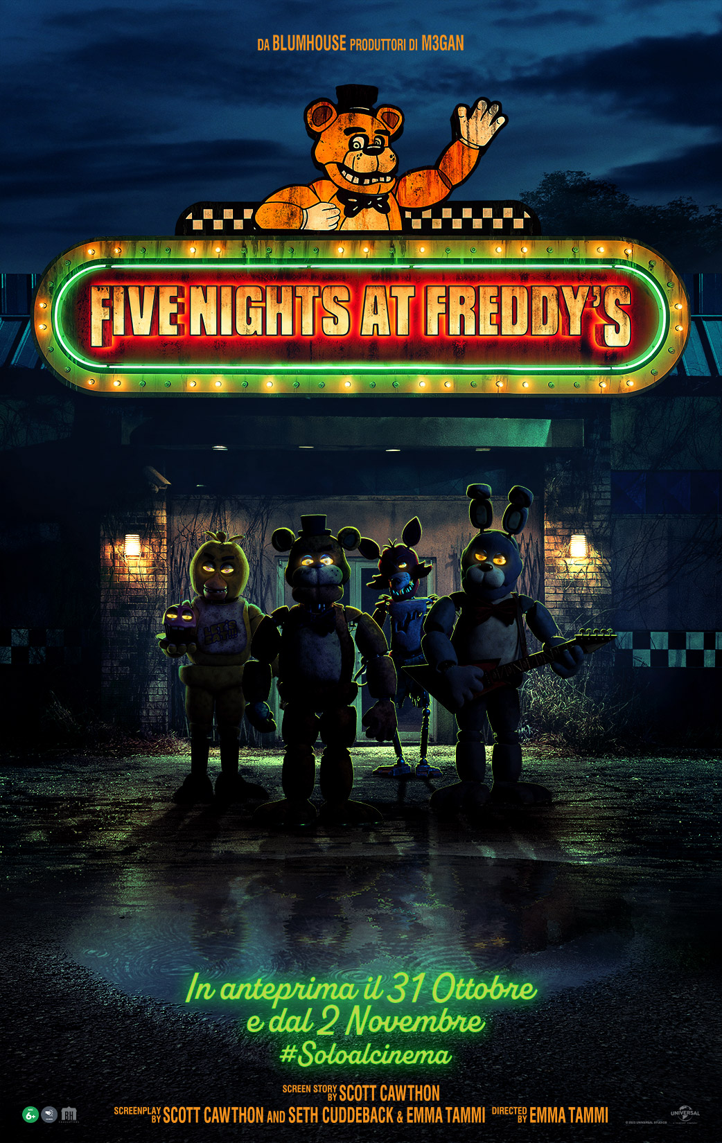 Poster Five Nights At Freddy's