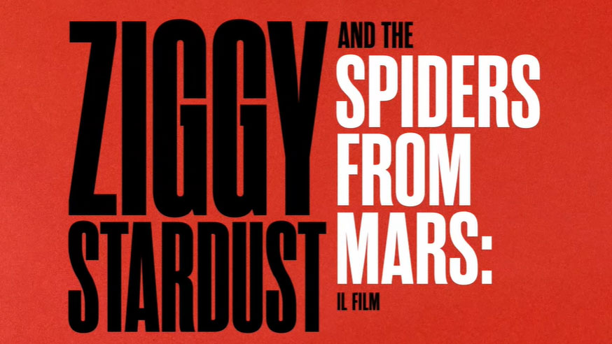 Poster Ziggy Stardust & The Spiders From Mars Il Film (versione restaurata 2023)