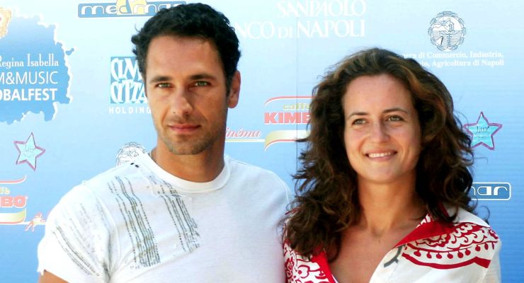 Raoul Bova e Chiara Giordano da giovani