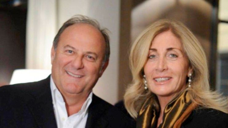 Gerry Scotti e Gabriella Perino