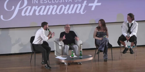 Carlo Verdone, Sangiovanni e Ludovica Martino a Giffoni53 [credit: courtesy of Giffoni]