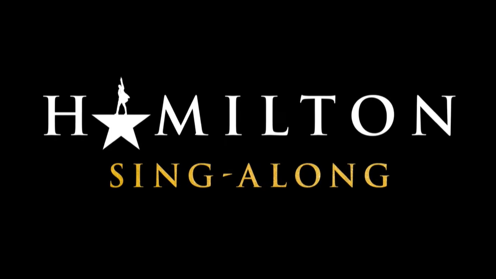 Hamilton versione Sing-Along Disney Plus